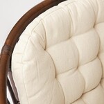 Комплект для отдыха TURKEY (стол круглый (со стеклом)+2 кресла + диван) /с подушками/  в Ялте
