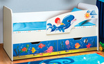 Кровать детская с фотопечатью Дельфин ЛДСП в Ялте