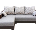 Угловой диван Каламбур 3 с накладными подлокотниками в Ялте