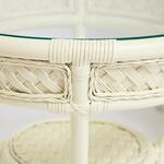 Комплект террасный ANDREA (стол кофейный со стеклом + 2 кресла + подушки) в Ялте