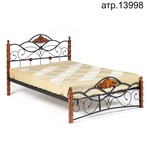  Двуспальная кровать CANZONA Wood slat base в Ялте