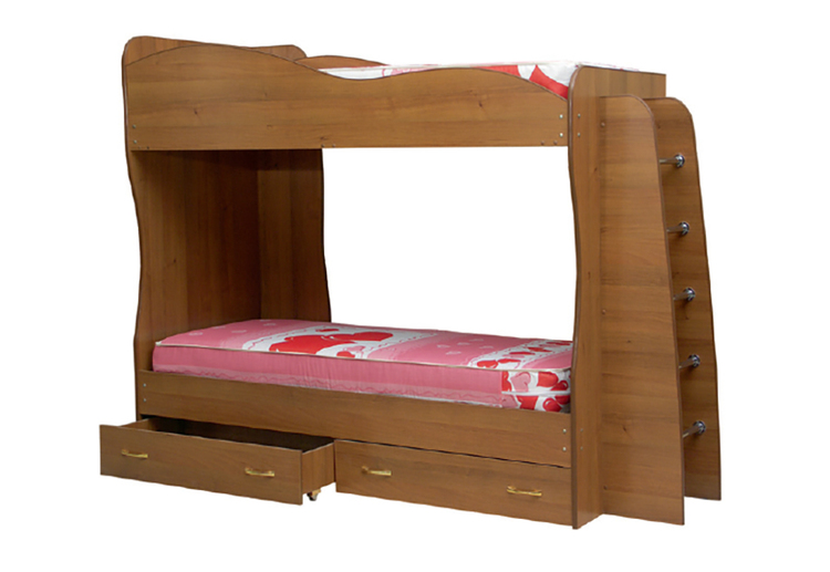 Кровать детская двухъярусная Юниор-1 ЛДСП в Ялте